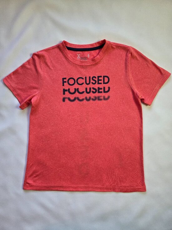 Xersion Other - XERSION Boys Quick-Dri Graphic T-Shirt(size S 8)-Heather Orange(Dark Peach)